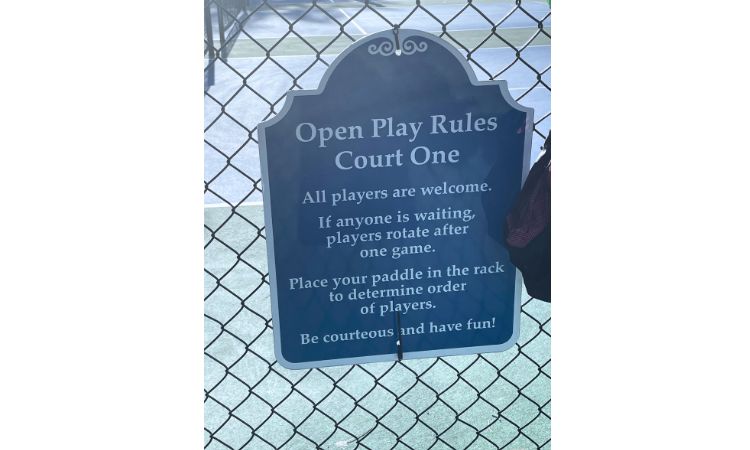 Pickleball Update –